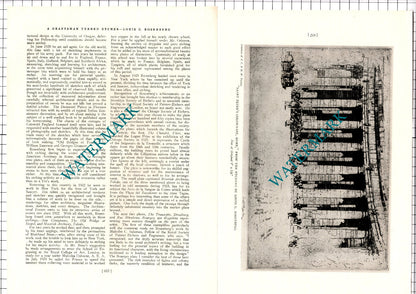 Louis Conrad Rosenburg Artist Portland Oregon - 1926 Article / Print