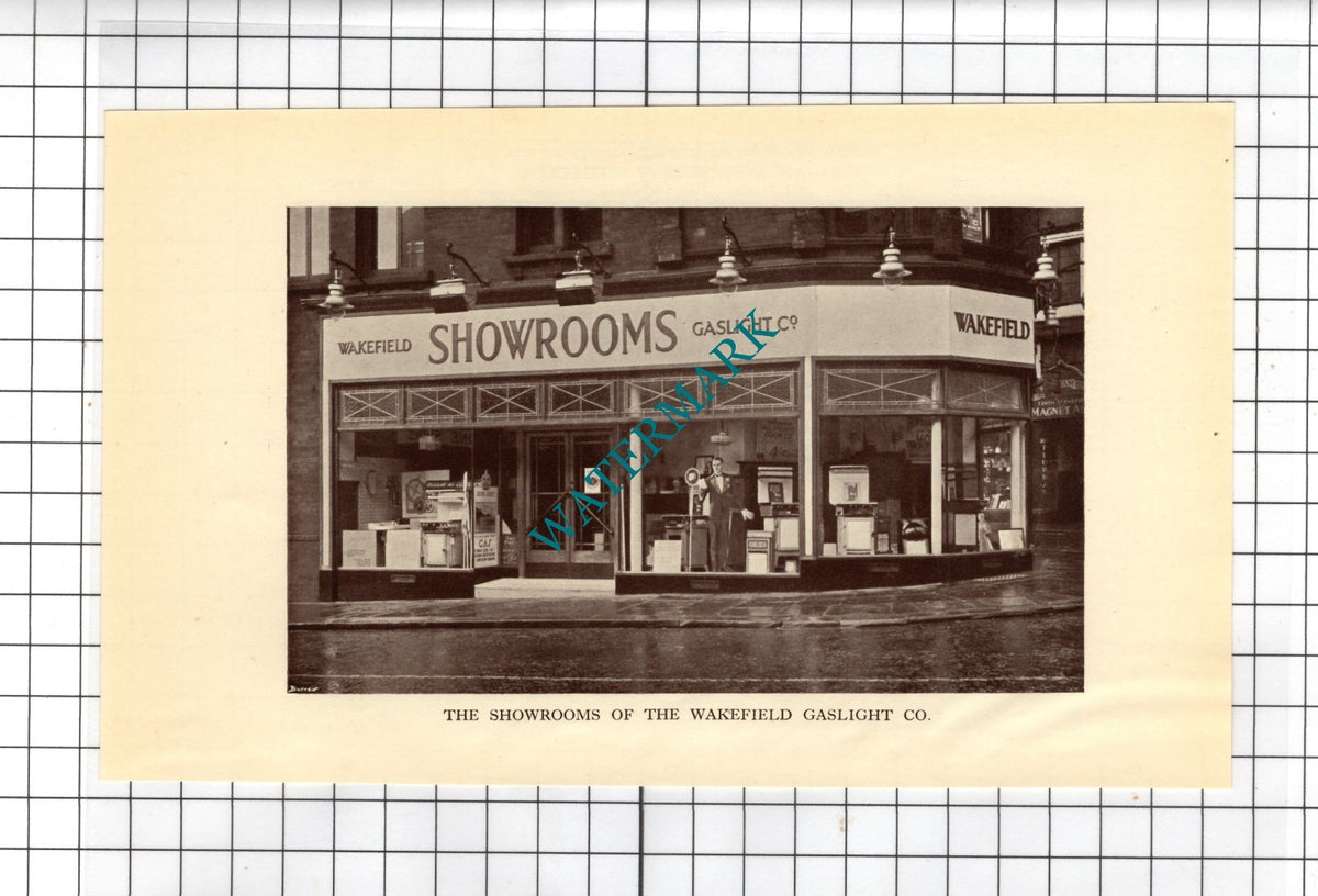 Wakefield Gaslight Co - 1939 Clipping