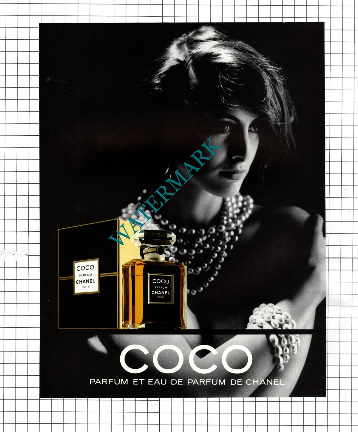 Coco Chanel ADVERT ONLY!  -  1990 Advert
