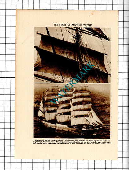 Abraham Rydberg Ship - c.1940's Article