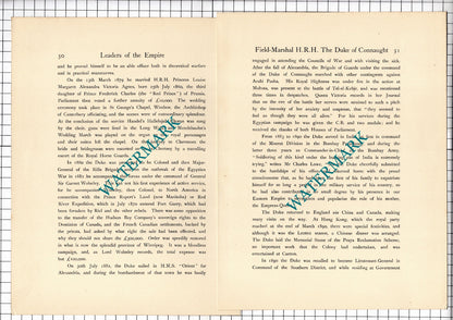 Prince Arthur William Patrick Albert Duke Of Connaught - 1920s Article / Print