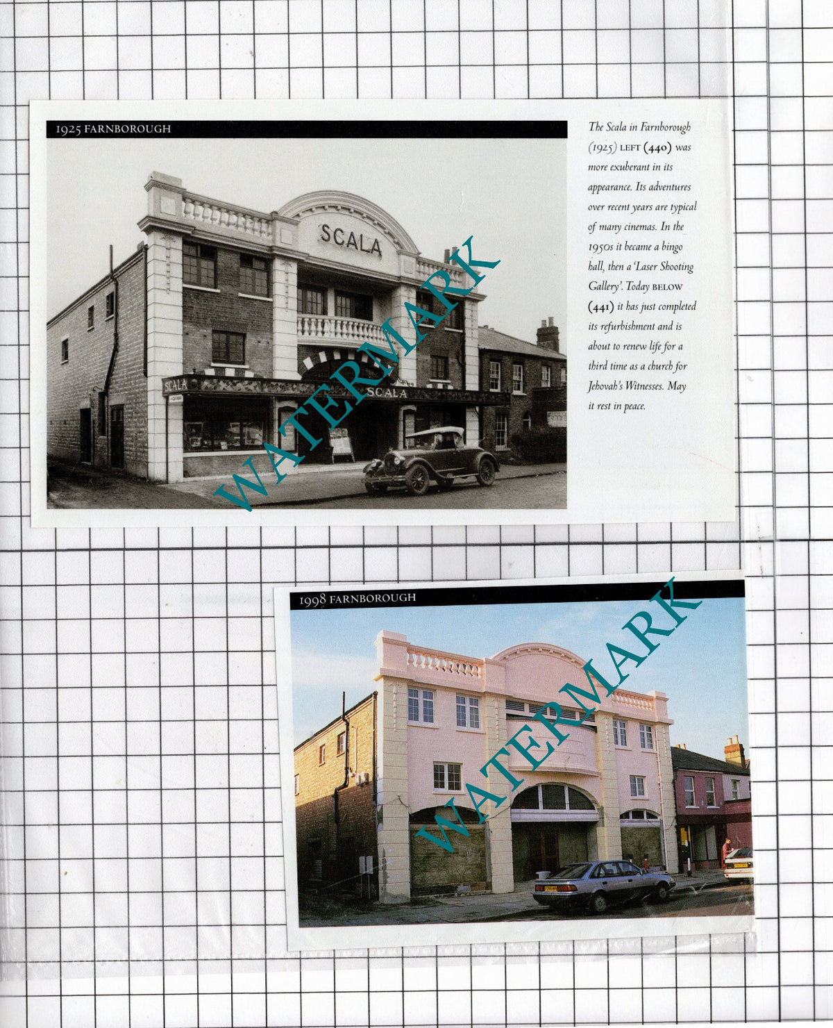 The Scala Cinema Farnborough Hampshire - Two-Part Cutting