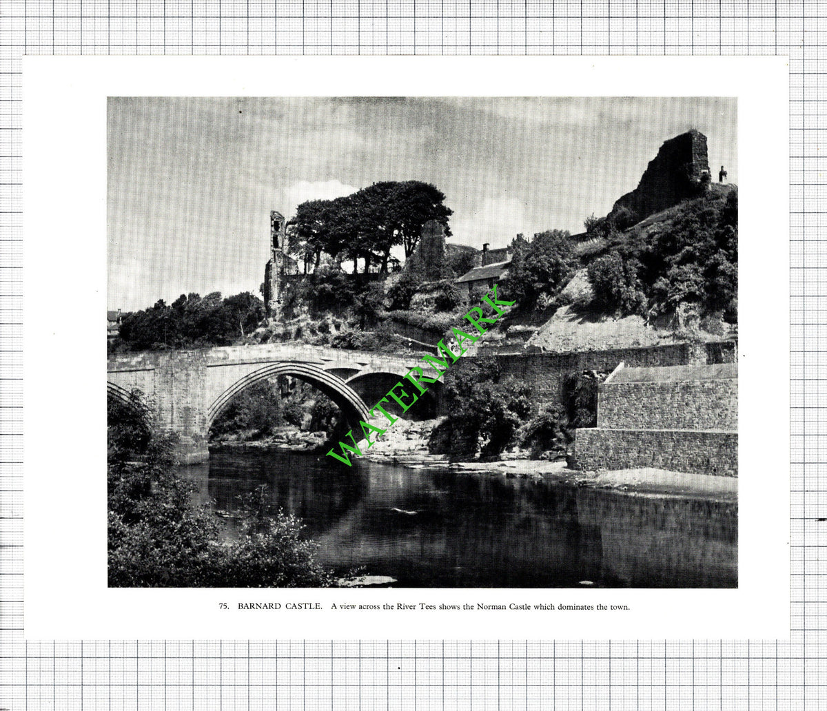 Staindrop County Durham / Barnard Castle - 1958 Cutting /  Print