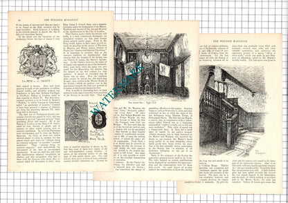 The Society Of Apothecaries of London  - 1907 Article / Print