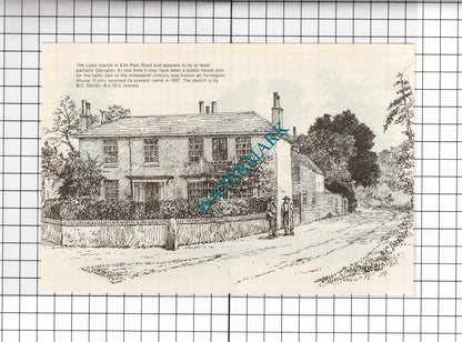 The Lawn Elm Park Road Torrington House Pinner Wood House - 1980's Clipping