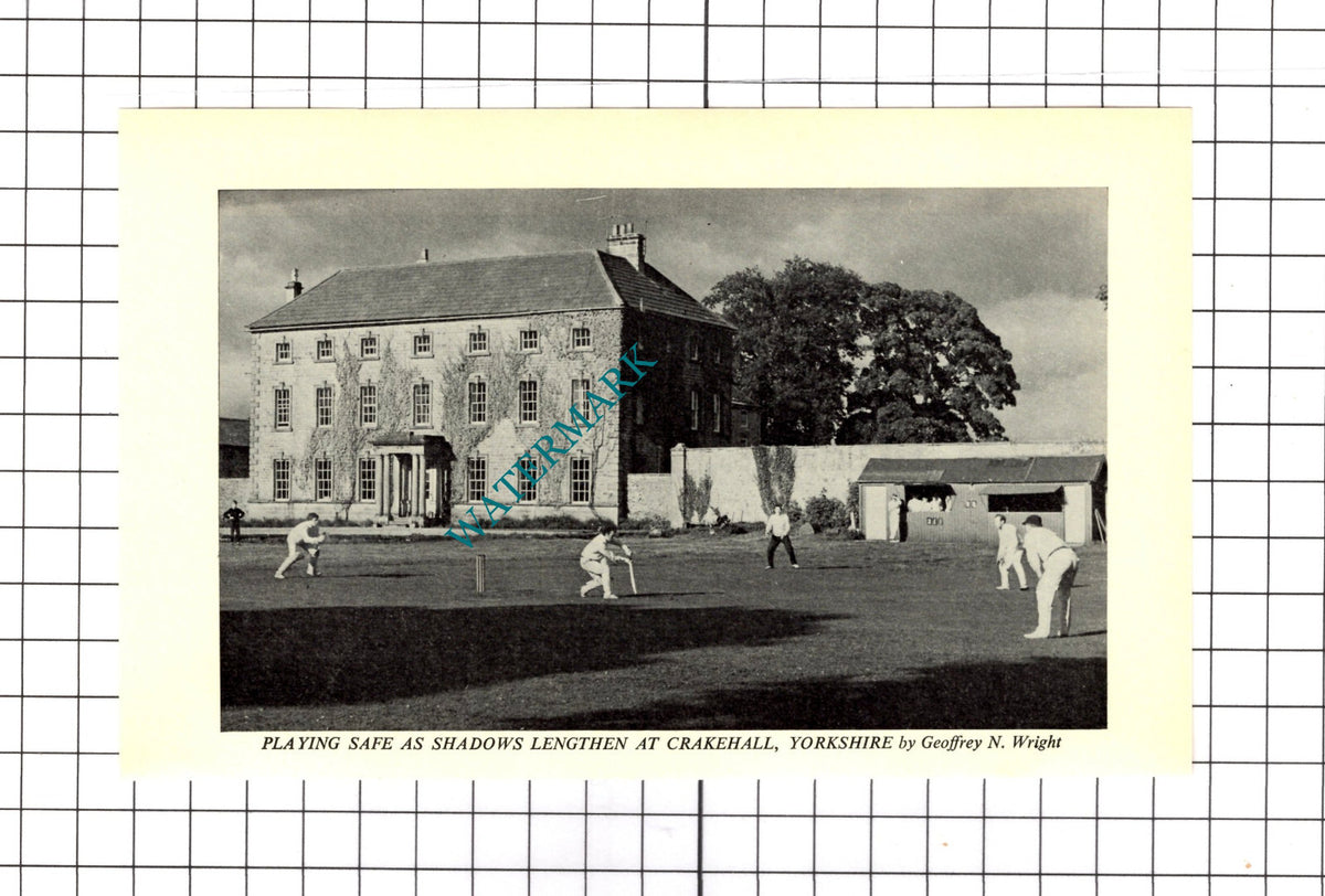 Crakehall North Yorkshire - 1970 Clipping / Print