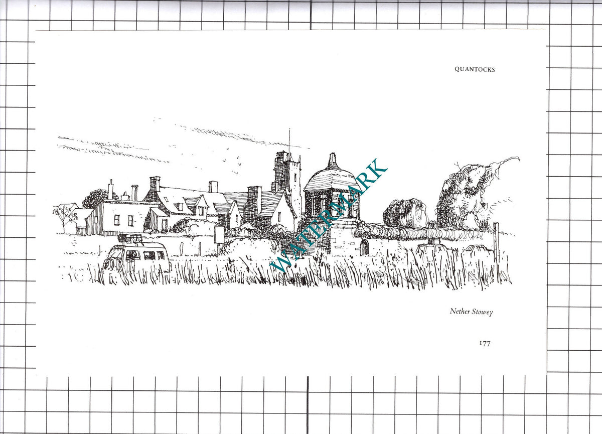 Nether Stowey Somerset   - 1980's Cutting / Print