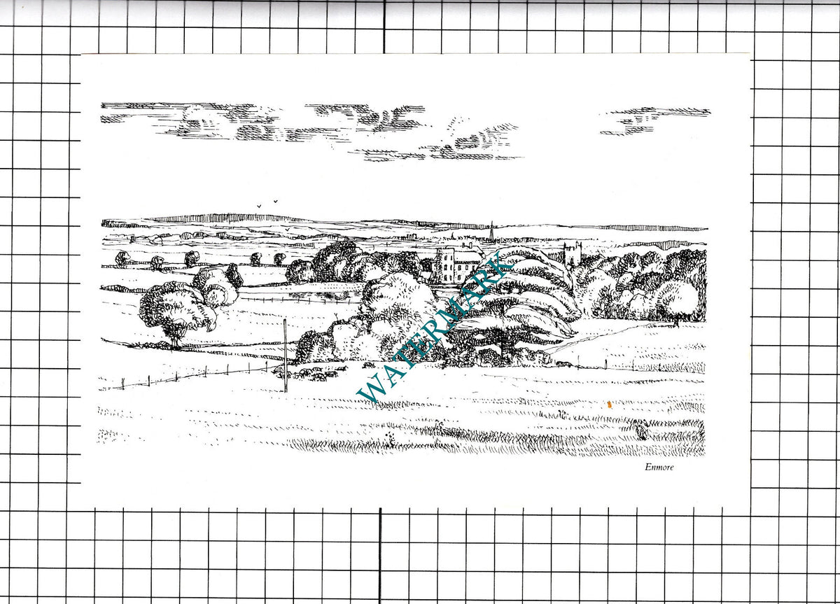 Barford House Somerset / Enmore Somerset  - 1980's Cutting/ Print