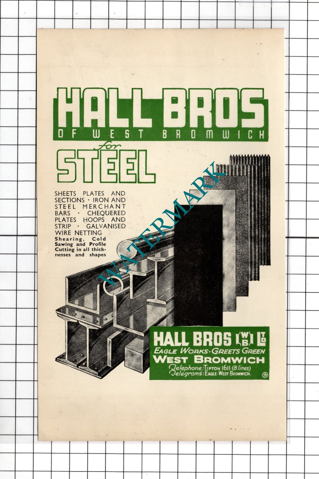 Hall Bros Ltd West Bromwich / Sheffield Twist Drill Co Dormer Sets - 1954 Advert