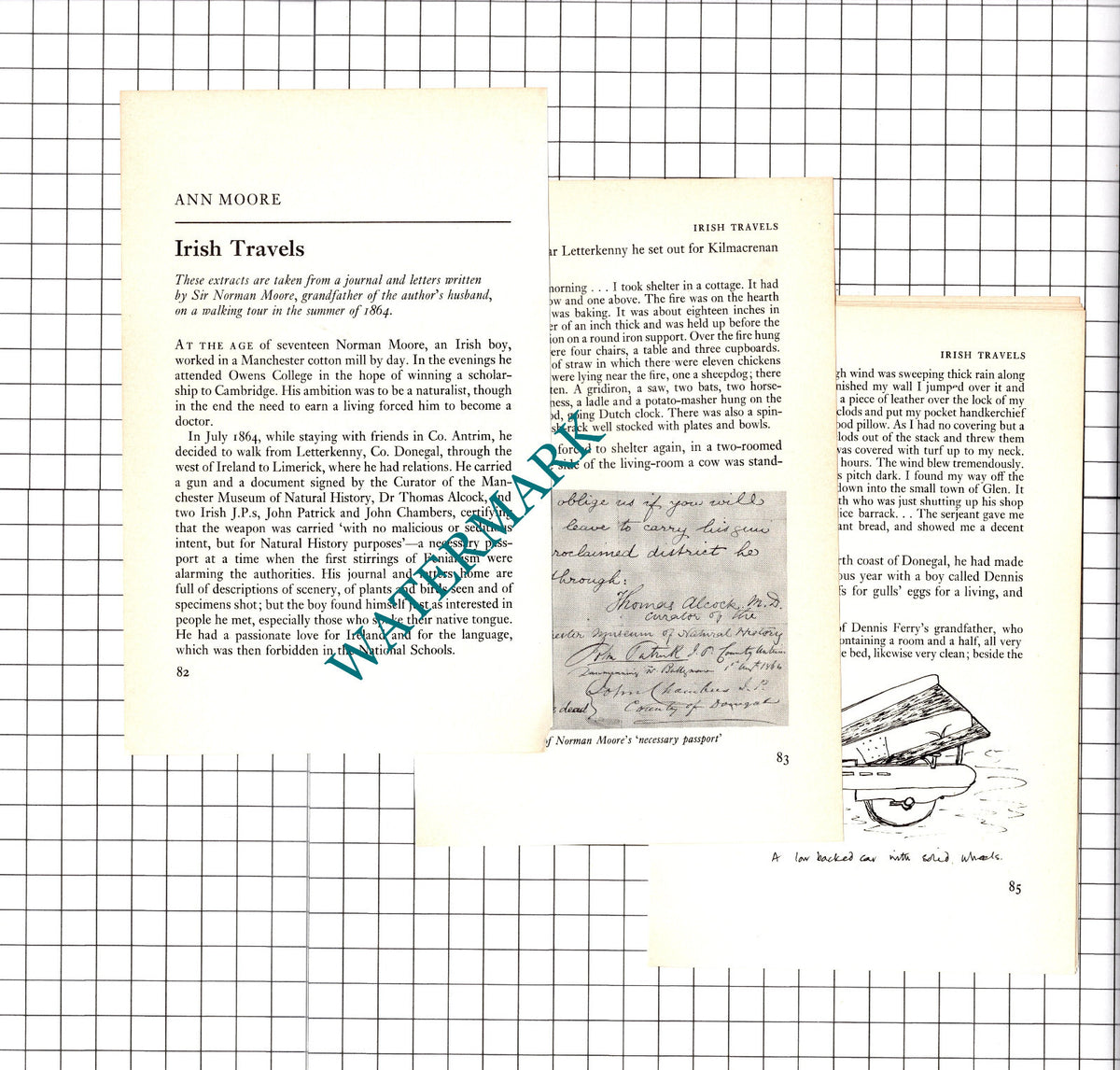 Sir Norman Moore  - 1971 Article