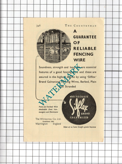 H Pattisson & Co Ltd Stanmore Middlesex / Whitecross Co Warrington - 1938 Advert