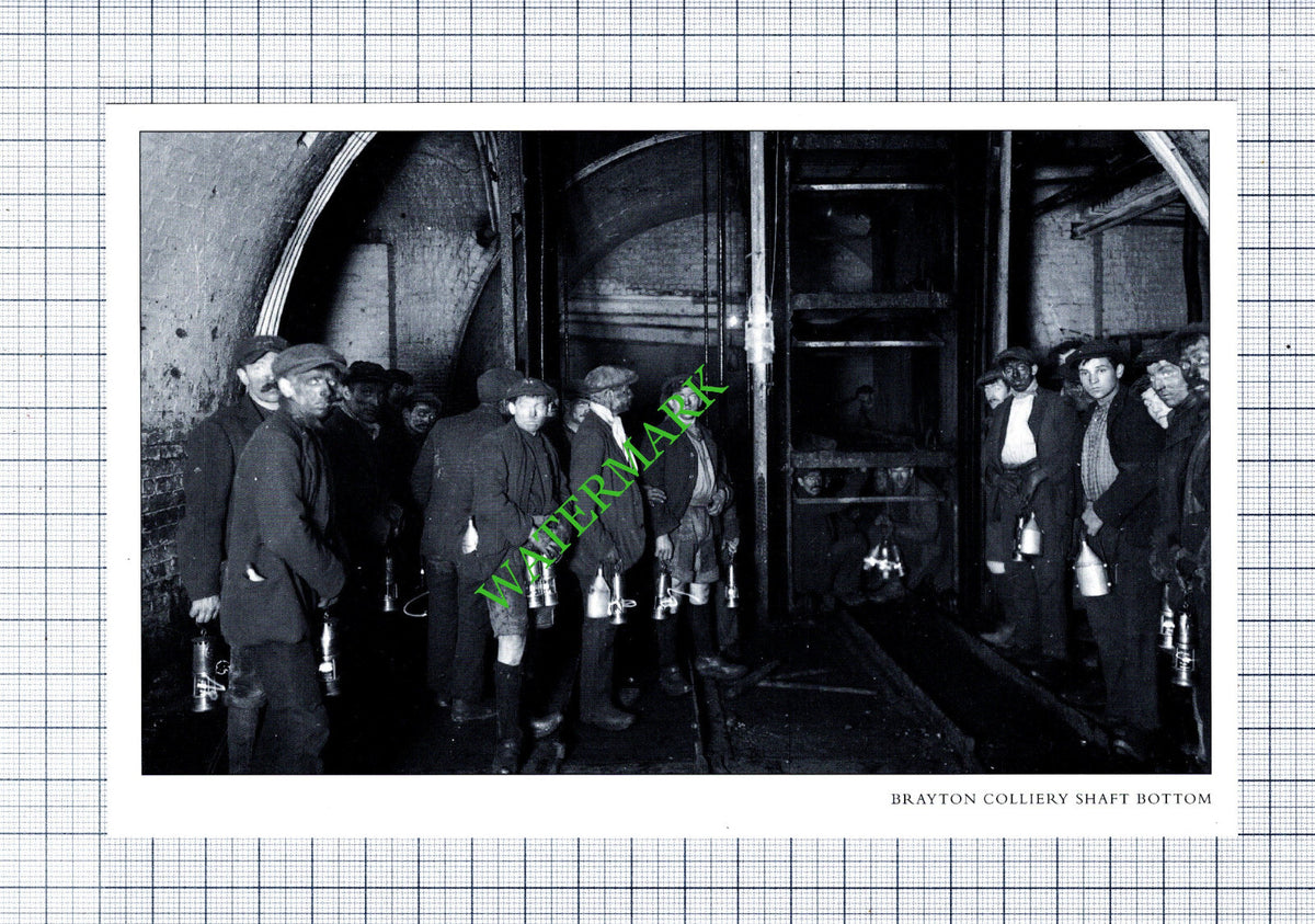 Brayton Colliery Cumbria Shaft   - Cutting / Print