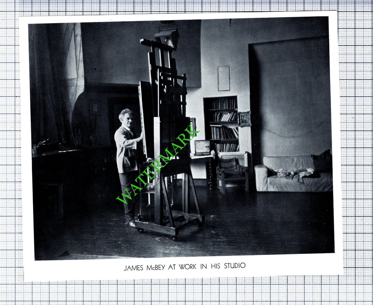 James McBey Artist  -1930's  Cutting / Print