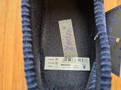 Zedzzz Slippers  George Men's Navy Blue Check UK Size 8   BNIB