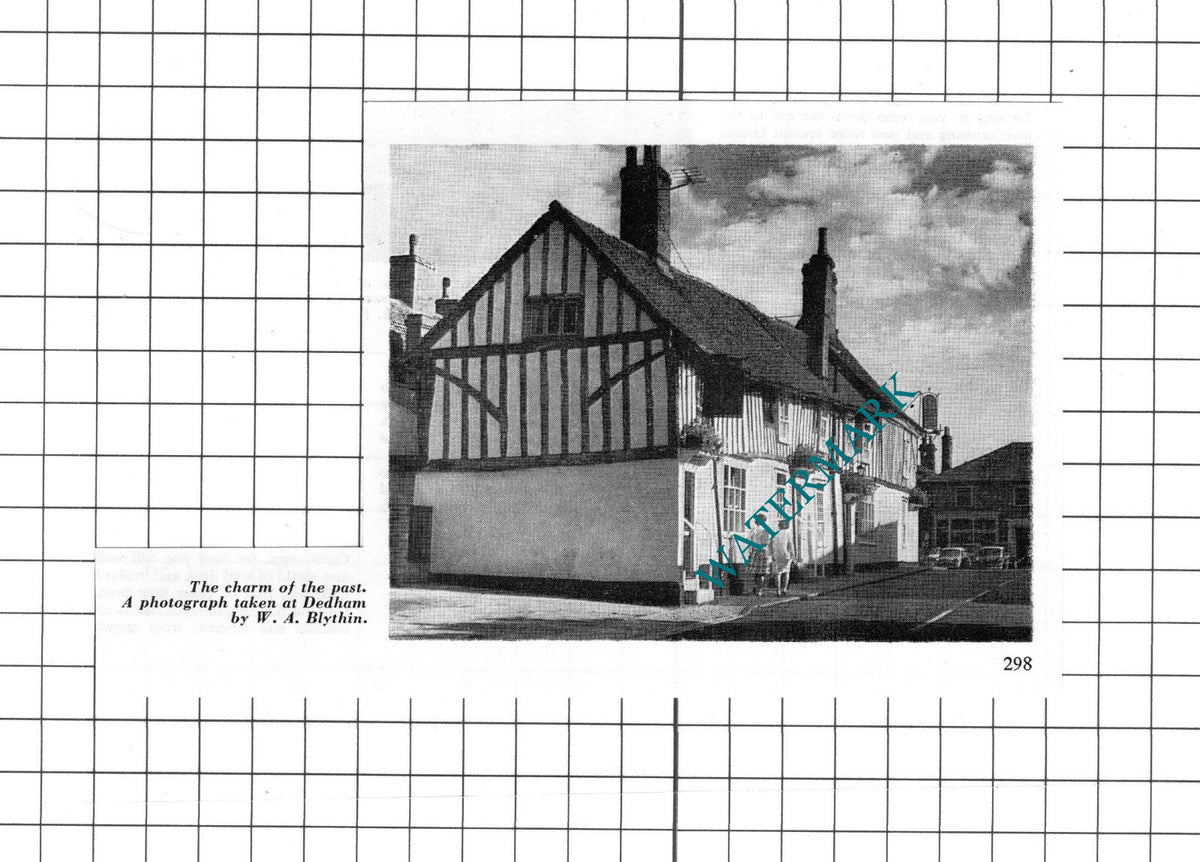 Dedham Essex   - 1965 Small Clipping