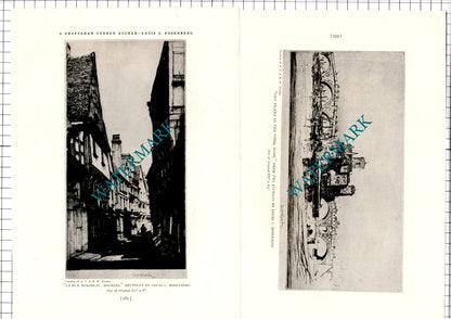 Louis Conrad Rosenburg Artist Portland Oregon - 1926 Article / Print
