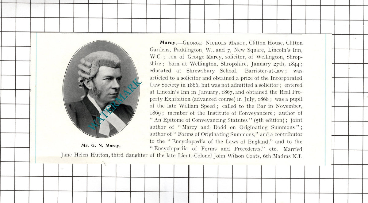 George Nichols Marcy Clifton House  / Walter Henry Macnamara -  1905 Clipping