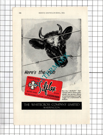 Boulton & Paul Ltd Norwich / The Whitecross Company Ltd Warrington - 1954 Advert